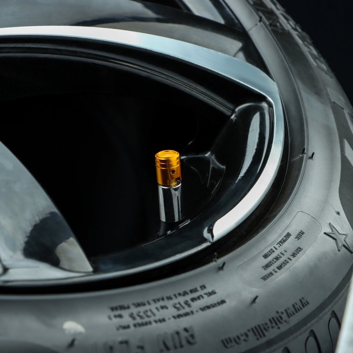 Колпачок на вентиль, TORSO, поршень, золотой, набор 4 шт Колпачок на вентиль, TORSO, поршень, золотой, набор 4 шт