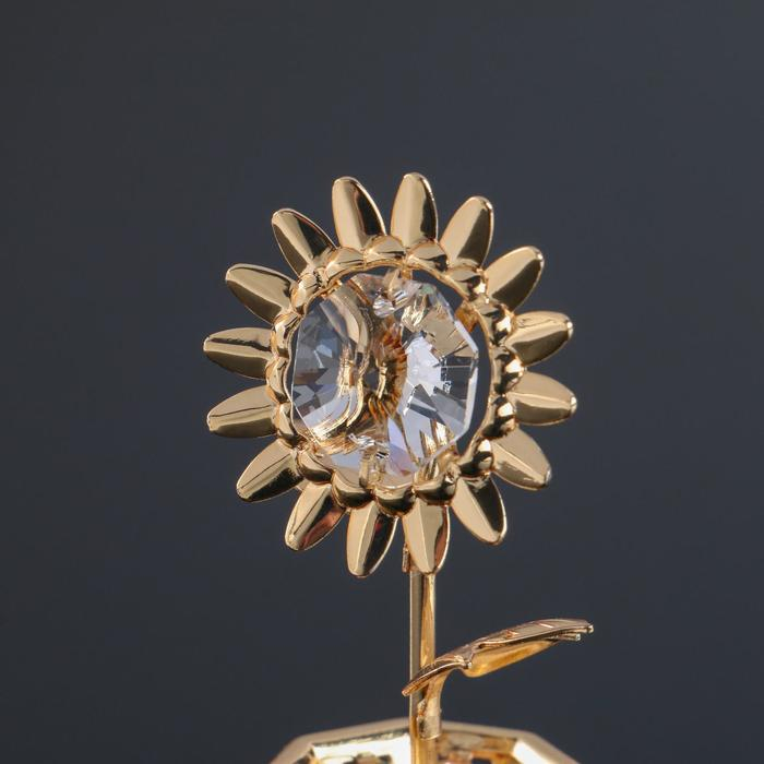 Сувенир «Цветочек Сувенир «Цветочек", с кристаллами