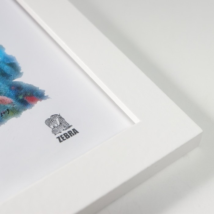 Фоторамка МДФ 15х21 см (100) белый Фоторамка МДФ 15х21 см (100) белый