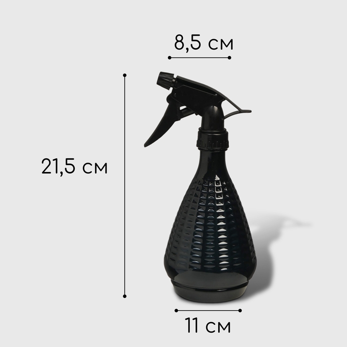 Пульверизатор, 0,45 л, чёрный перламутр, Greengo Пульверизатор, 0,45 л, чёрный перламутр, Greengo