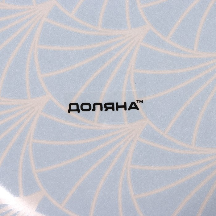 Набор тарелок стеклянных Доляна «Золотое перо», 19 предметов: 6 десертных тарелок, 6 обеденных тарелок, 6 мисок, салатник Набор тарелок стеклянных Доляна «Золотое перо», 19 предметов: 6 десертных тарелок, 6 обеденных тарелок, 6 мисок, салатник