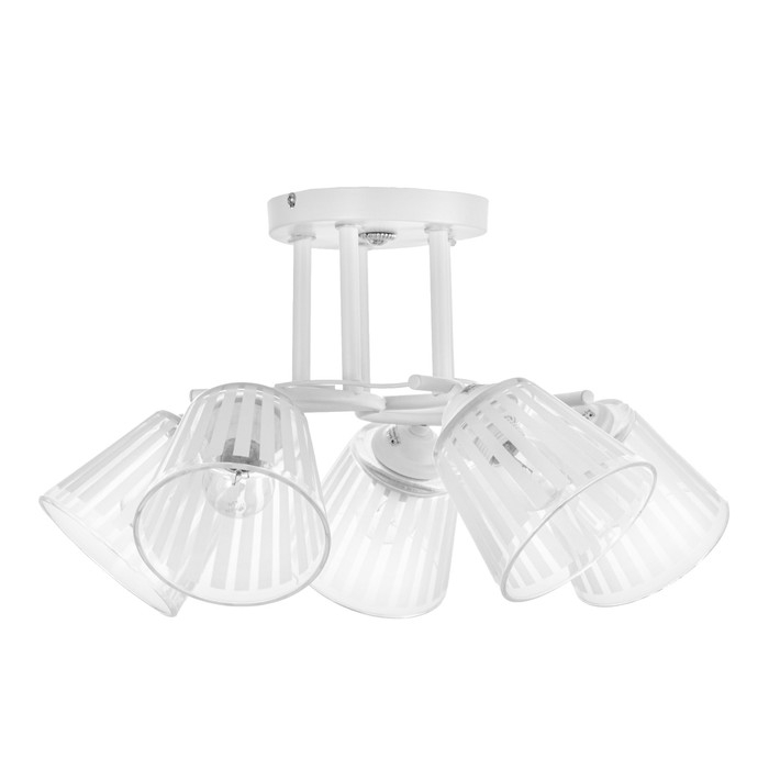 Люстра Люстра "Ванесса" 5х60Вт Е27 Белый 45х45х27см