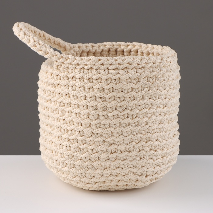 Подвесная корзинка, полиэфирное волокно Подвесная корзинка, полиэфирное волокно