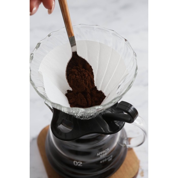 Пуровер стеклянный для заваривания кофе «Арабика», 600 мл Пуровер стеклянный для заваривания кофе «Арабика», 600 мл