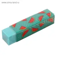 Ластик HappyGraphix Fun, прямоугольный, мягкий, МИКС