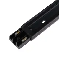 Шинопровод трековый 2TRA, 1 м, TR-11B, усиленный, чёрный