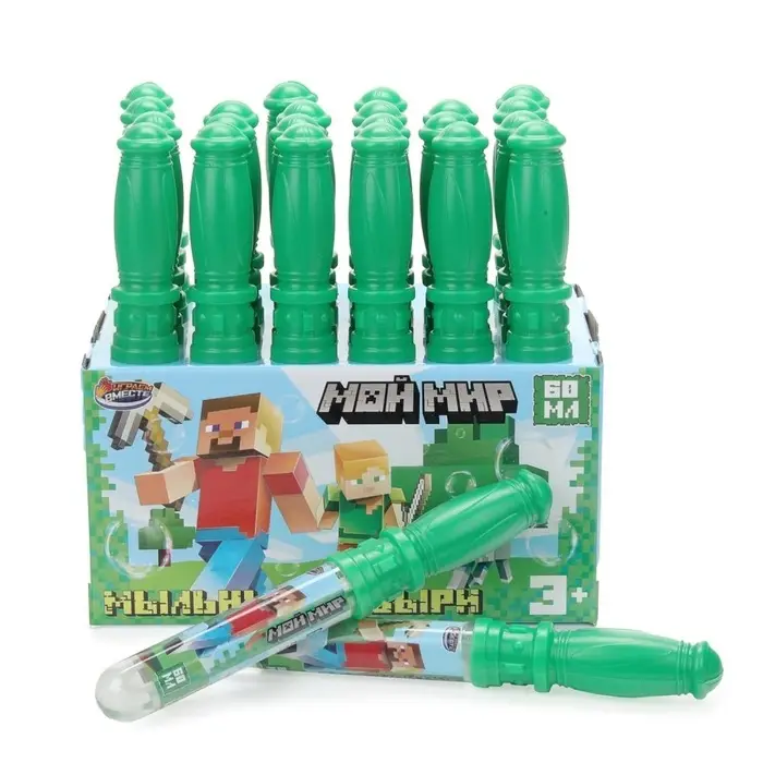 Мыльные пузыри "Мой мир", 60 мл, в колбе 01117-60ЭД