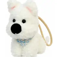 Мягкая игрушка "Милый пёсик" на подвесе МИКС, 13 см