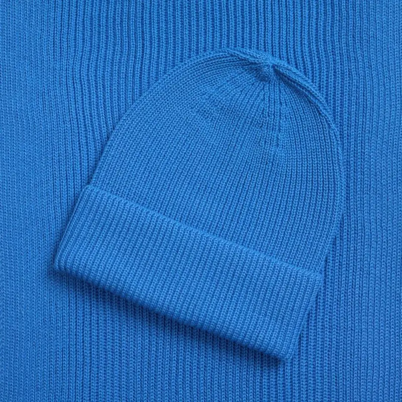 Шарф Nobilis Mono, ярко-синий