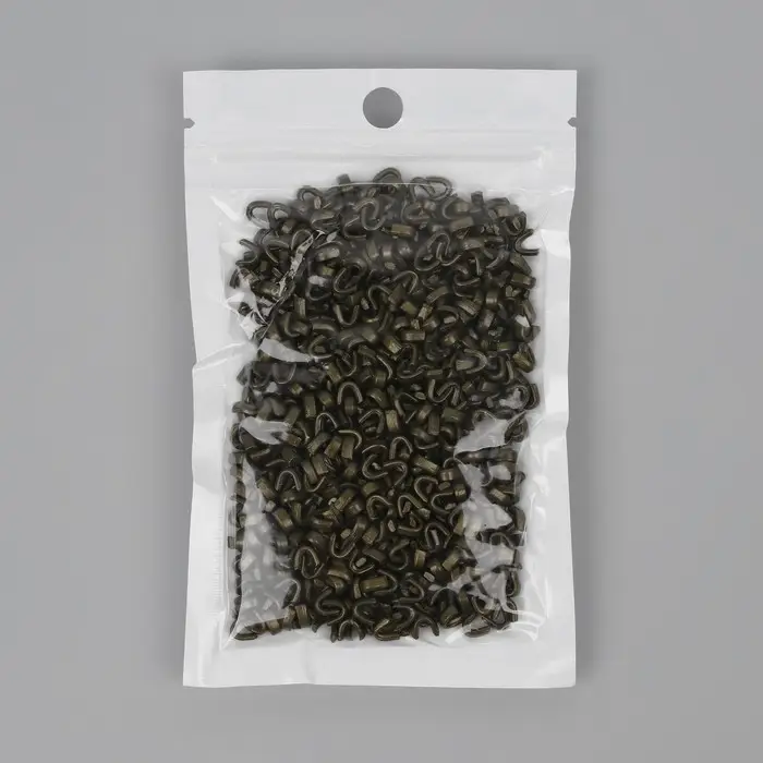 Верхний ограничитель для молнии, металлический, №5, 1000 ± 20 шт, цвет антик