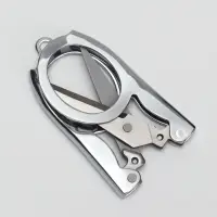 Ножницы маникюрные, складные, прямые, 10.5 см