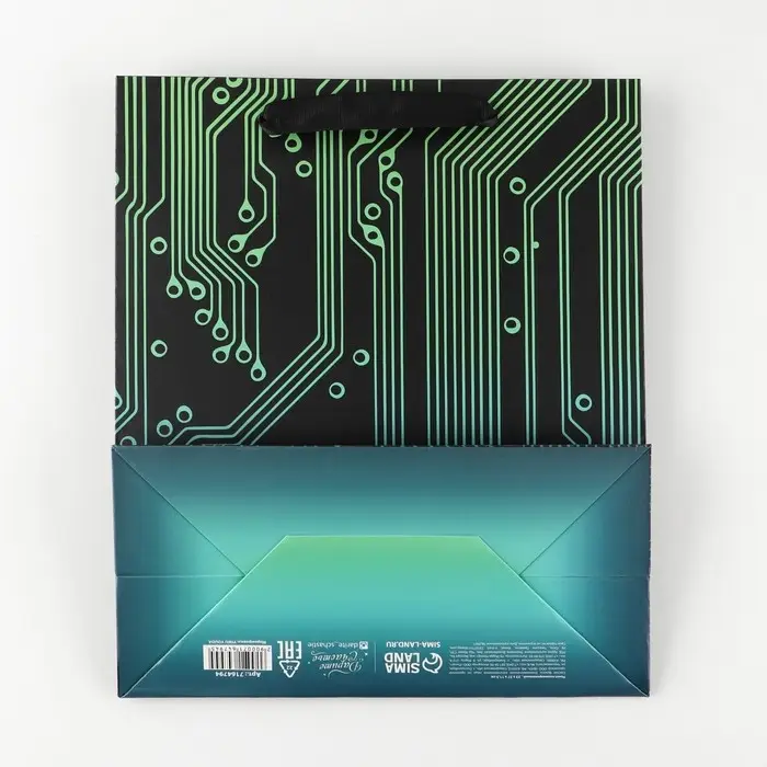 Пакет подарочный ламинированный, упаковка, «Микро», ML 23 х 27 х 11.5 см Пакет подарочный ламинированный, упаковка, «Микро», ML 23 х 27 х 11.5 см