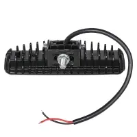 Фара светодиодная прямоугольная, 6 LED 4D линза, 18W, (157х42х40) 12/24V