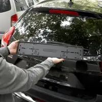 Рамка номерная силиконовая AVS RN-101