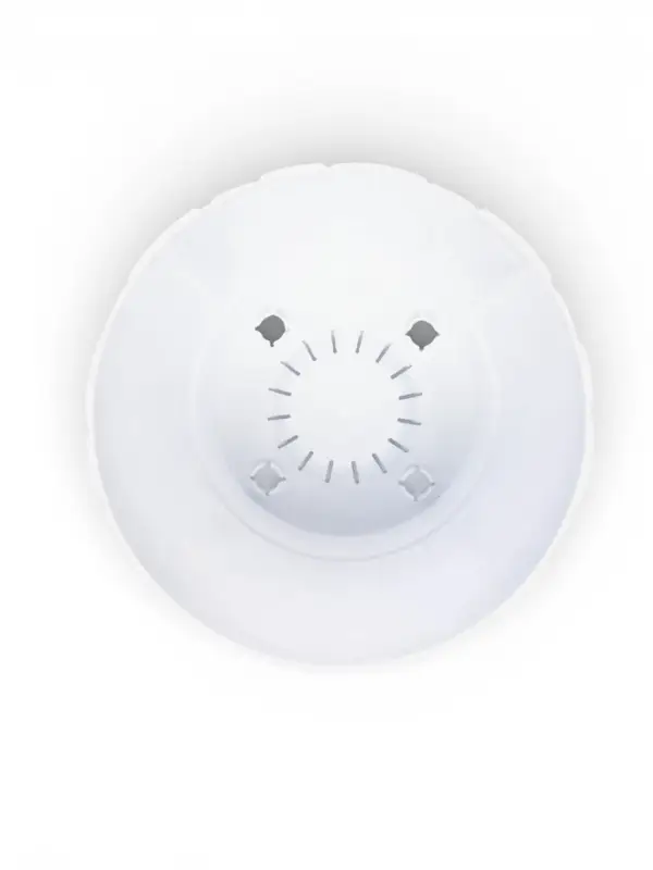 Горшок для цветов с поддоном &laquo;Камешки&raquo;, 5 л, пластиковый, белый