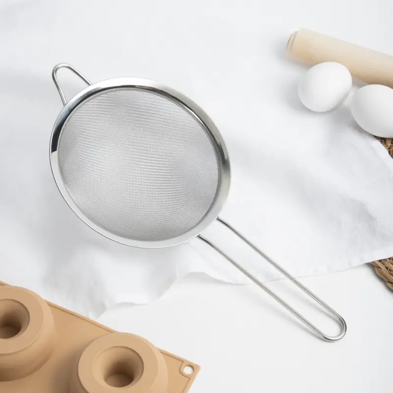 VETTA Сито с ободом и ручкой 16см, нерж.сталь