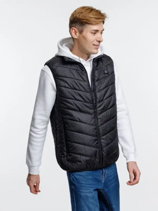 Жилет с подогревом Thermalli Valmorel, черный, размер S