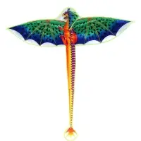 Воздушный змей Funny toys &laquo;Дракон&raquo;, с леской, МИКС