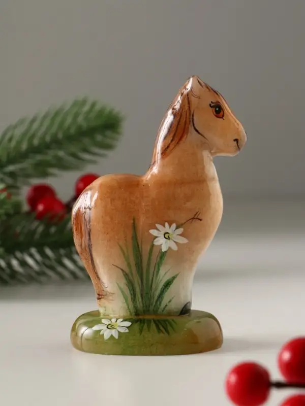 Сувенир Лошадка Мальва, 11,5х6,5 см, селенит Сувенир Лошадка Мальва, 11,5х6,5 см, селенит