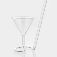 Бокал для вина &laquo;Forma. Эльза&raquo;, 120 мл, стекло, с трубочкой, прозрачный