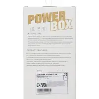 Внешний аккумулятор Luazon PB-05, 6000 мАч, 3хUSB, 2 А, дисплей, фонарик, белый
