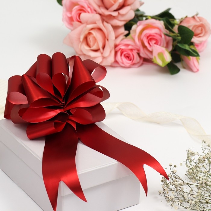 Бант-шар №4.5, красный Бант-шар №4.5, красный