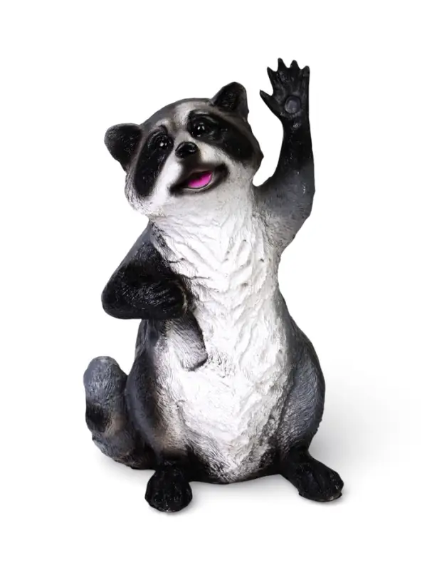 Садовая Фигура 30 х 18 х 16 см полистоун Енот ГАИ