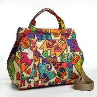 Сумка дорожная на молнии, наружный карман, длинный ремень, цвет разноцветный Сумка дорожная на молнии, наружный карман, длинный ремень, цвет разноцветный