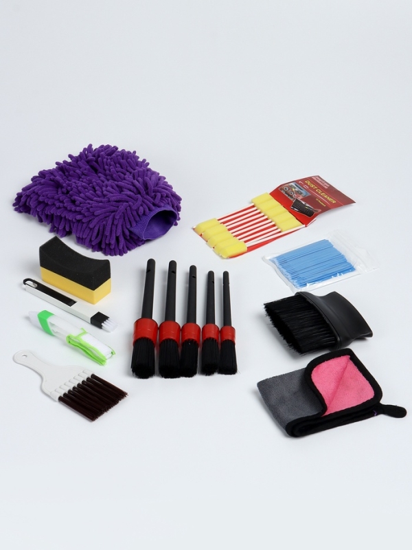 Набор для мойки автомобиля, 10 предметов Набор для мойки автомобиля, 10 предметов