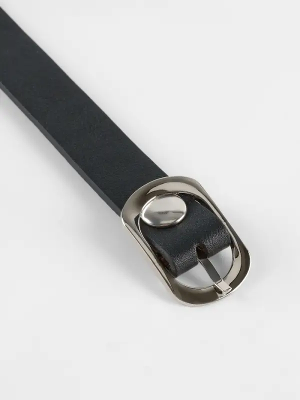 Пряжка для ремня, 3.6&times;2.4 см, 18 мм, цвет серебряный