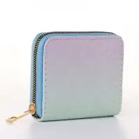 Кошелёк женский &laquo;Градиент&raquo;, на молнии 11&times;2.5&times;9 см, разноцветный