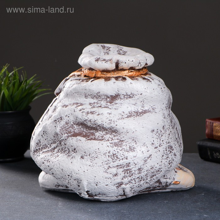 Копилка "Мешок "Мое" коричневый, 21х25х22см