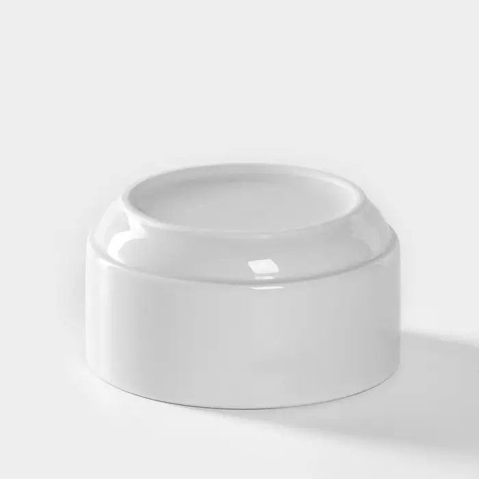 Бульонница Добрушский завод &laquo;Бельё&raquo;, 300 мл, d=10.5 см, фарфор, белая