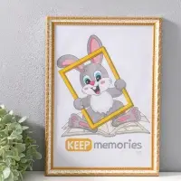 Фоторамка для фото 21&times;30 см Keep memories &laquo;Камышок&raquo;, белый, (пластик)