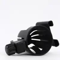 Подстаканник с держателем телефона для коляски, черный, Крошка Я