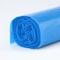 Мешки для мусора 120 л 30 мкм, ПВД, 10 шт, цвет синий Мешки для мусора 120 л 30 мкм, ПВД, 10 шт, цвет синий