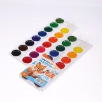 Акварель Calligrata kids 16 цветов, пластик