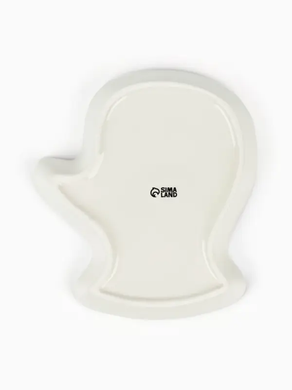 Блюдо новогоднее &laquo;Теплой зимы&raquo;, 20&times;17.5&times;3 см, ручная работа