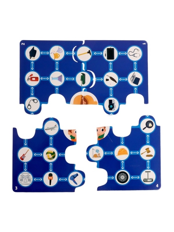 Развивающая игра Развивающая игра "Пройди по стрелкам. Изучаем профессии"