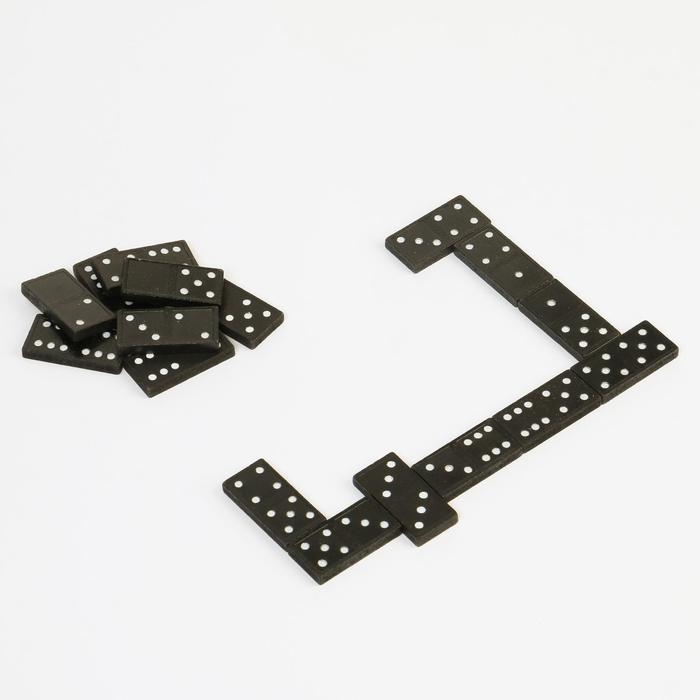 Домино  Домино "Классическое", 28 шт, 15 х 5 х 3 см, костяшка 4 х 2 см