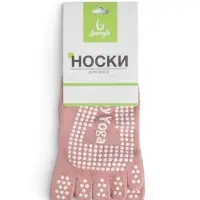 Носки для йоги Sangh, р. 36-39 см, МИКС