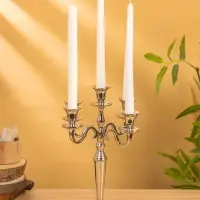 Подсвечник "Джания" на 5 свечей 18х23х33,5 см, алюминий Подсвечник "Джания" на 5 свечей 18х23х33,5 см, алюминий