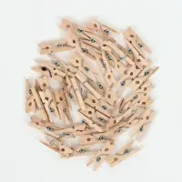 Прищепки для декора, набор 40 шт., 2.5&times;0.8 см