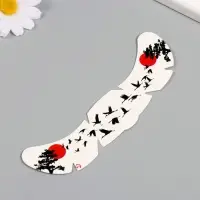 Переводная тату на тело цветная «Веснушки. Аисты», 16×5 см