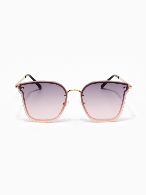 Очки солнцезащитные uv 400, дужка 13.2 см, ширина 13.8 см, линза 5.4×6 см