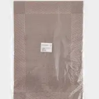 Салфетки сервировочные на стол Доляна &laquo;Шахматы&raquo;, 45&times;30 см, 4 шт., светло-коричневые