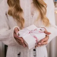 Лента атласная «С Новым годом!», 15 мм, 23 ± 1 м, цвет белый/красный №01