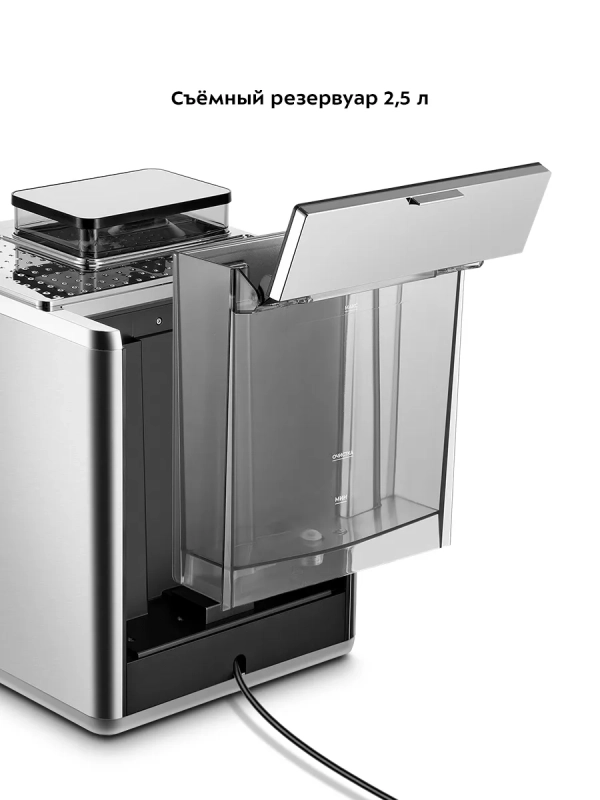 Кофейная станция кофеварка рожковая и кофемолка КТ-7321