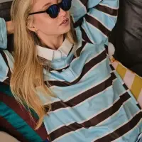 Очки солнцезащитные &laquo;OneSun. Панто&raquo;, uv 400, линза 4.7&times;4.1 см, синие