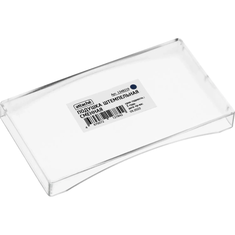 Подушка штемпельная сменная Attache синяя для артикула 1348208